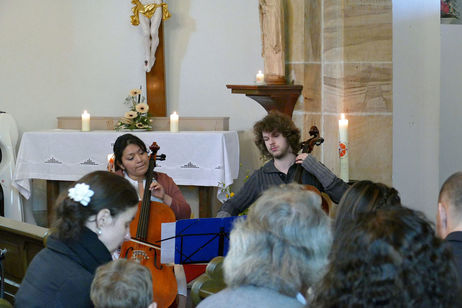 Kindersegnung in der Weingartenkapelle